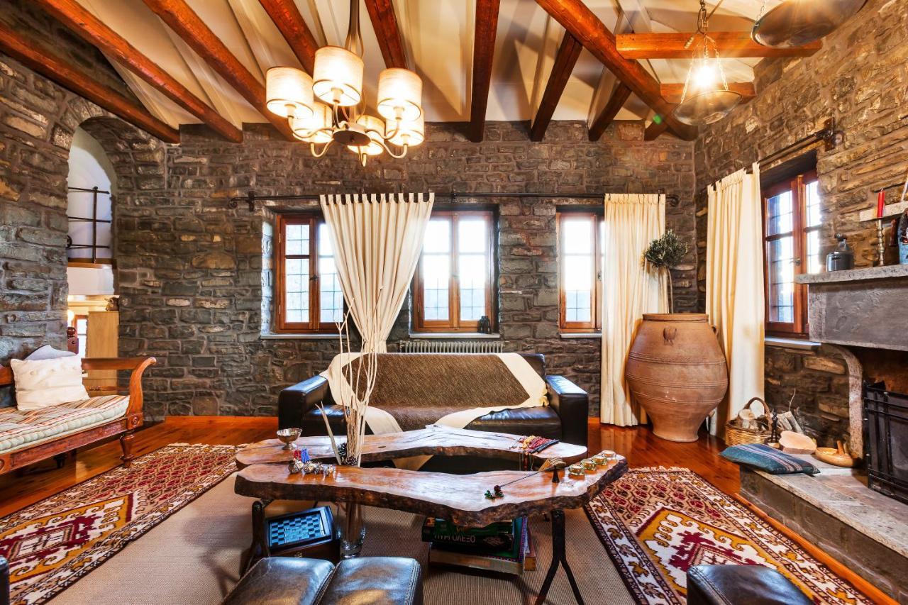 Heaven'S View Mansion - Zagori Stone Built Gem Villa Kípi Kültér fotó
