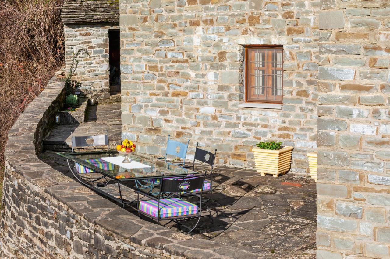 Heaven'S View Mansion - Zagori Stone Built Gem Villa Kípi Kültér fotó