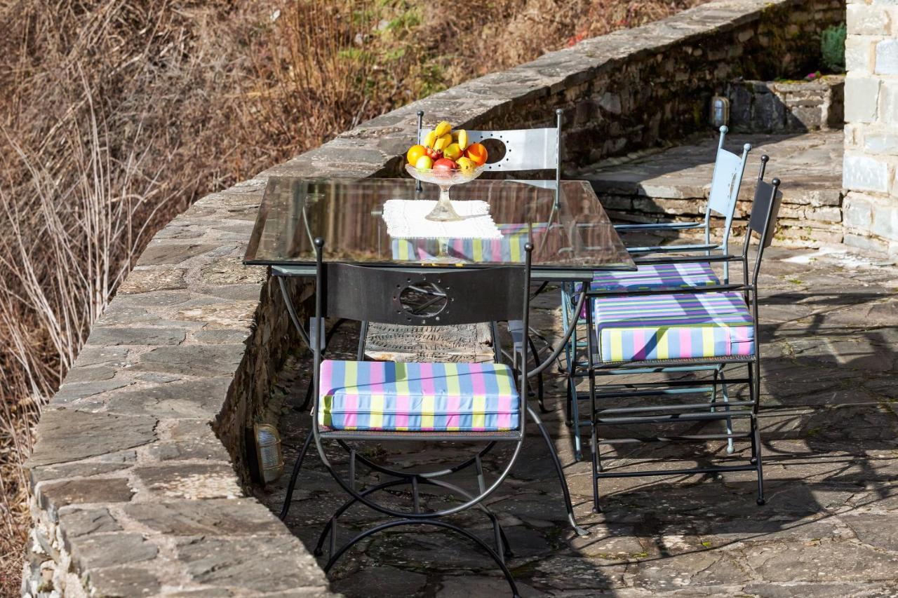 Heaven'S View Mansion - Zagori Stone Built Gem Villa Kípi Kültér fotó
