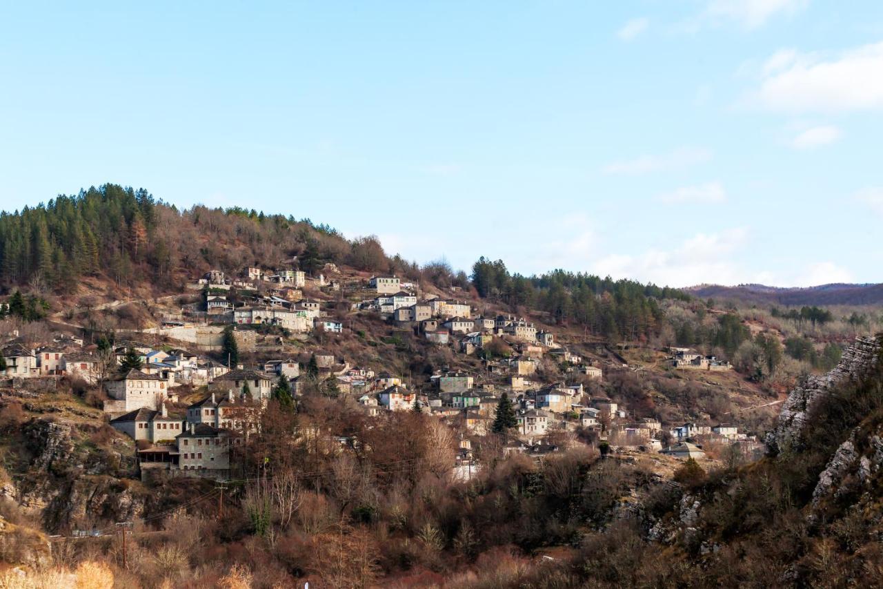 Heaven'S View Mansion - Zagori Stone Built Gem Villa Kípi Kültér fotó