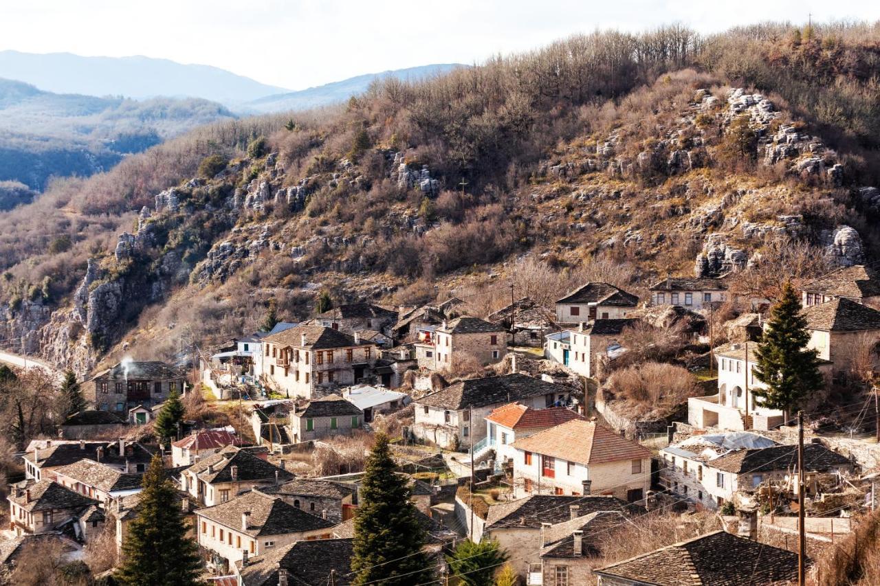 Heaven'S View Mansion - Zagori Stone Built Gem Villa Kípi Kültér fotó