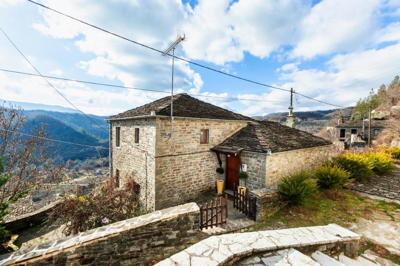 Heaven'S View Mansion - Zagori Stone Built Gem Villa Kípi Kültér fotó